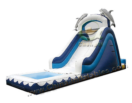 inflatable water slip slide